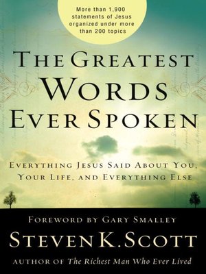 The Greatest Words Ever Spoken - ebook